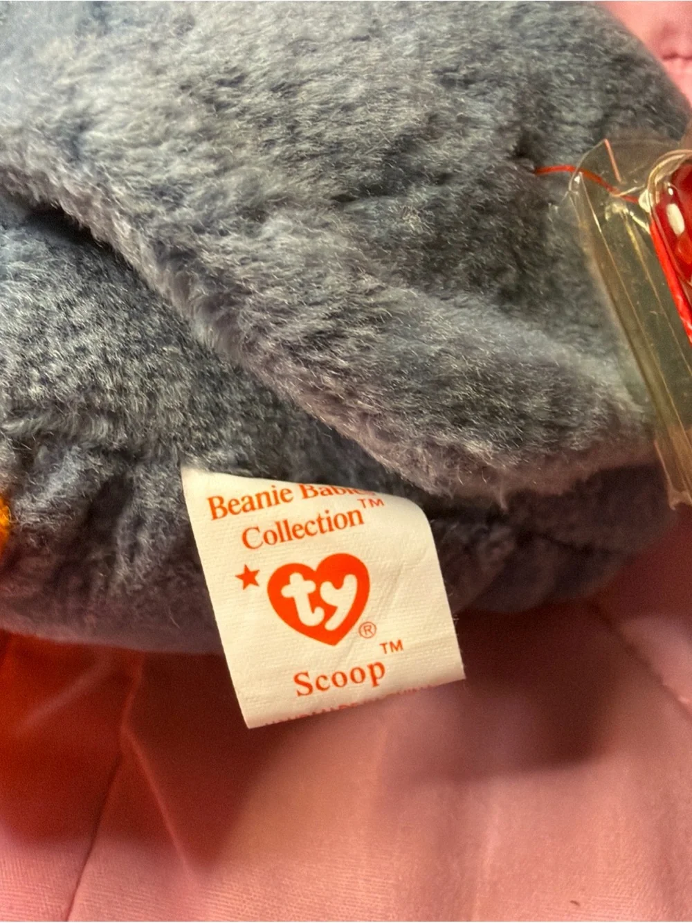 Ty 4107 Scoop the Pelican Beanie Babies Vintage 1996